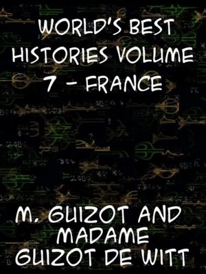 cover image of World's Best Histories--Volume 7